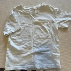 ZARA ポケット付きホワイトTシャツ 18-24ヶ月