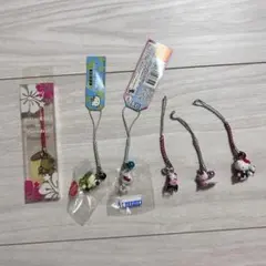 新品‼️ハローキティ　ストラップ　6つ