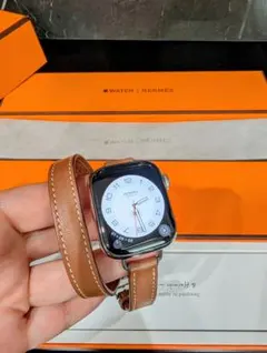 Apple Watch Hermès S7 41mmドゥブルトゥール ゴールド