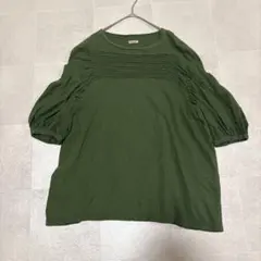 KAPITAL キャピタル 日本製 ピンタック フレンチスリーブ ガーゼ