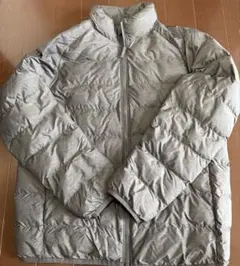 ユニクロ　キッズ　中綿ジャケット 150㎝　グレー　アウター