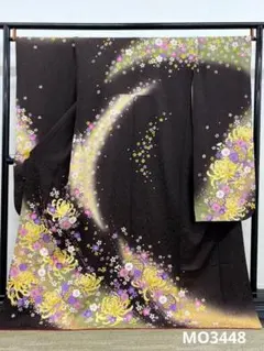 振袖 金駒 金彩 銀通し 紋意匠 身丈166cm 撥水加工済 MO3414 - メルカリ