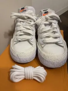 NIKE×SACAI BLAZER LOW 23.5 予備紐付き