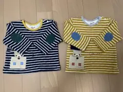 Piccolo くーたん お家トレーナー 2枚セット 双子 兄弟 おそろい
