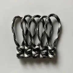 ジッパータブ　パラコード5個セット【111】