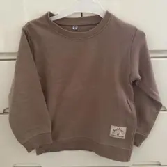 【男女兼用】トレーナー バックプリント 120cm