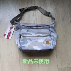 新品未使用　ビサイユ グレー カモフラージュ ショルダーバッグ