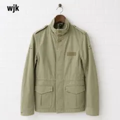 美品⭐️wjk M-65 ミリタリージャケット スタンドカラー カーキ S 日本のサムネイル