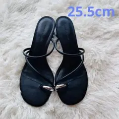 CHARLES&KEITH サンダル 黒 25.5cmのサムネイル