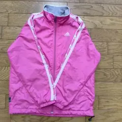 adidas ピンク ジャケット 110cm