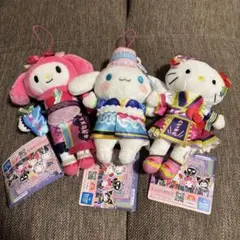 サンリオキャラクターズ　ピューロランドコラボレーション　ライブキャラぬいぐるみ