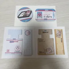 おぱんちゅうさぎ　缶バッジ　ふせん