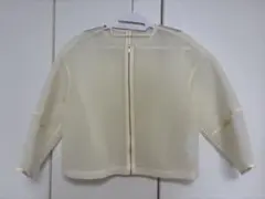 ベージュ ブルゾン