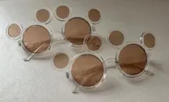 ディズニー　クリアフレームサングラス　ミッキー