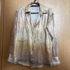 ZARA シアーシャツ