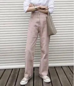 フラッシャー付オリジナルストレートデニム