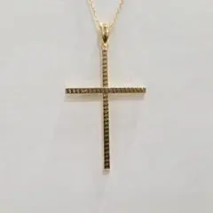 美品希少品】janji クロスネックレス 18K - メルカリ