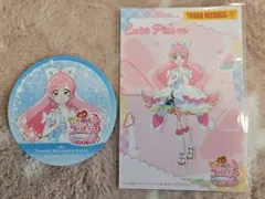プリキュア タワレコ キュアプリズム 缶バッジ アクリルクリップ ポストカード プリキュア タワレコ キュアプリズム 缶バッジ アクリルクリップ