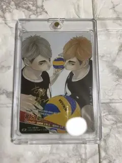 ハイキュー バボカ 宮兄弟 極 サイン カード