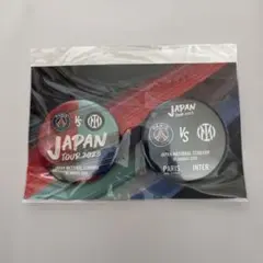 PARIS vs INTER バッジセット JAPAN TOUR 2023
