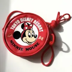 東京ディズニーリゾート ミニー ポシェット　コインケース　レトロ