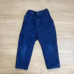 UNIQLO ダークブルー ゴムウエスト 110 長ズボン ジーンズ ユニクロ