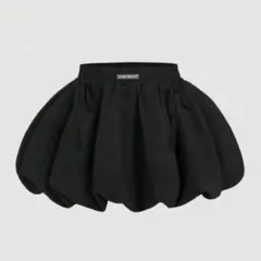 新品未使用 バルーンスカートかぼちゃパンツ 黒