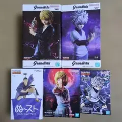 HUNTER×HUNTER プライズフィギュア 5体 キルア クラピカ ノブナガ