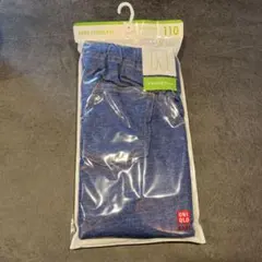 UNIQLO 七分丈 レギンスパンツ リラックスフィット 110