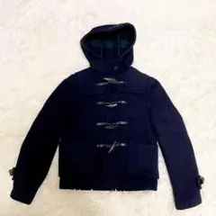 GLOVERALL グローバーオール ダッフルコート 裏地チェック　ショート丈