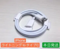 1m 1pcs iPhone 충전기 번개 to 타입 CApple 정품 품질 오늘 배송