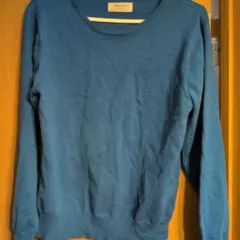 【最終値下げ】OPAQUE.CLIP　青トップス