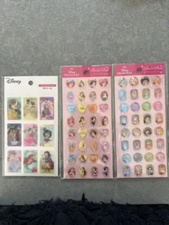 Disney プリンセス ストーンシール　3Dシールセット