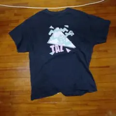 メンズTシャツ、サイズL、黒。