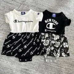 Championロンパース2枚セット
