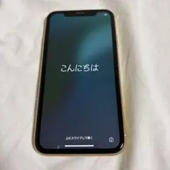 【匿名配送/送料込】iPhoneXR本体,充電ケーブル/ネットワーク利用制限確認