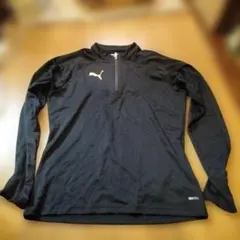 PUMA ブラック 長袖シャツ M