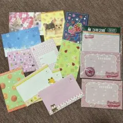 平成　レターセット　まとめ売り　いろいろ　手紙　　平成女児　平成レトロ 11種類