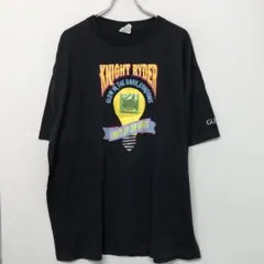 メキシコ製 古着 KNIGHT RYDER 暗闇で光るコンドーム入 Tシャツのサムネイル