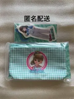 リカちゃん くじ　セーラーズ　ポーチ＆ダイカットキーホルダー　セット