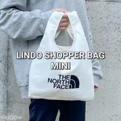 完売！ノースフェイス　LINDO 　ショッパー　エコバッグ　買い物袋　アイボリー