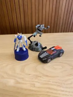 鉄人28号・ガンダム・ミニカー3個セット