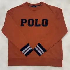 Polo オレンジ スウェット Mサイズ