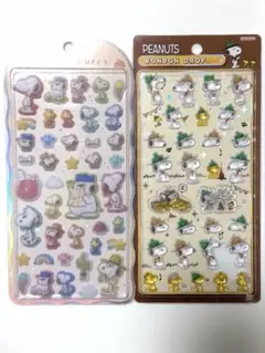 【正規品】ボンボンドロップシール・コットンパフィ/スヌーピー