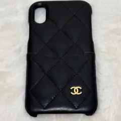 美品✨CHANEL シャネル キャビアスキン マトラッセ iPhoneX XSのサムネイル