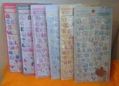 正規品 ボンボンドロップシール サンリオ文字 moji