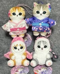タイトー限定 モフサンド mofusand マスコット 桜満開 全4種 ② - メルカリ