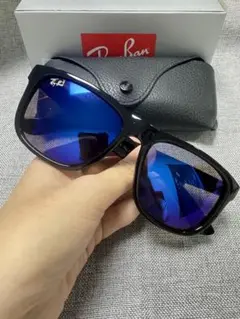 Ray-Ban レイバン RB4165 サングラス ブラック×ブルーレンズ