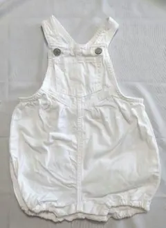 【baby GAP】ホワイトサロペット　12〜18