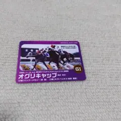 JRA オグリキャップ メモリアルレースカード